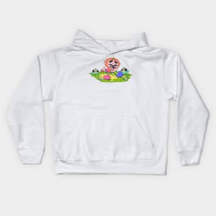 Mokoko and friends Kids Hoodie